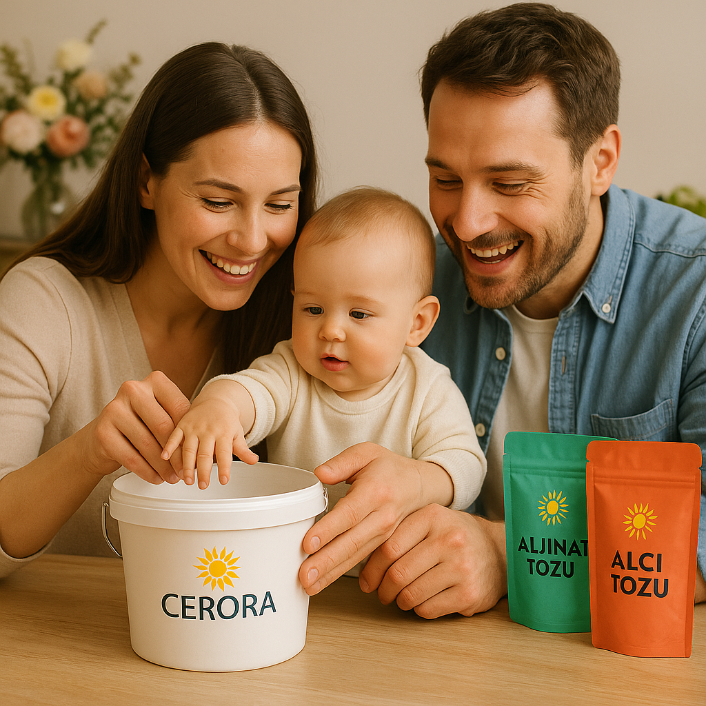 Cerora Bebek El Ayak Alçı Seti