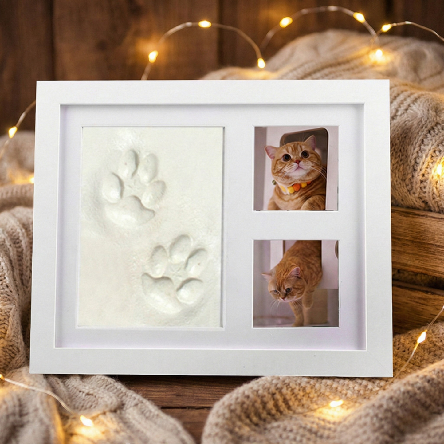 Kişiye Özel 3D Bebek El & Ayak İzi Çerçevesi