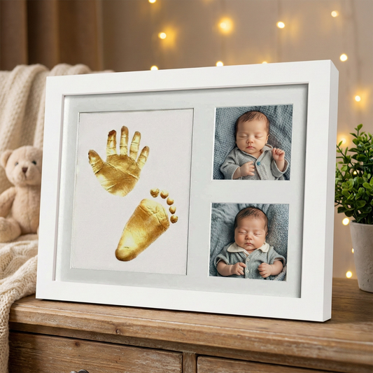 Kişiye Özel 3D Bebek El & Ayak İzi Çerçevesi